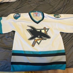 San Jose Sharks Jersey men’s medium CCM vintage